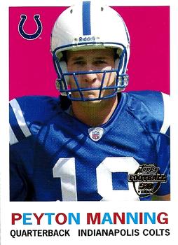 2005 Topps - Throwbacks #TB4 Peyton Manning Front