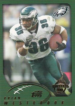 2005 Topps - Throwbacks #TB47 Brian Westbrook Front