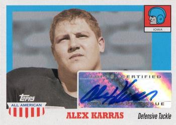 2005 Topps All American - Autographs #A-AK Alex Karras Front