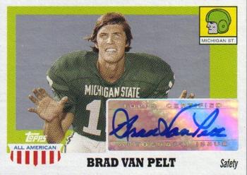 2005 Topps All American - Autographs #A-BVP Brad Van Pelt Front