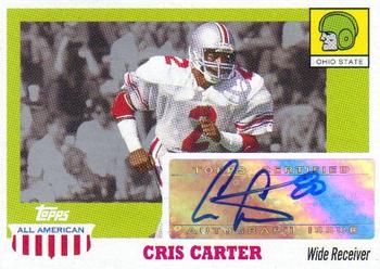 2005 Topps All American - Autographs #A-CC Cris Carter Front