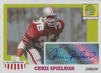 2005 Topps All American - Autographs #A-CS Chris Spielman Front