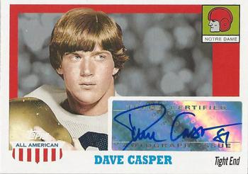 2005 Topps All American - Autographs #A-DC Dave Casper Front