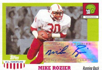 2005 Topps All American - Autographs #A-MRO Mike Rozier Front