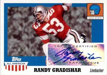 2005 Topps All American - Autographs #A-RG Randy Gradishar Front