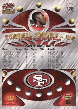 1997 Pacific Revolution #128 Terrell Owens Back