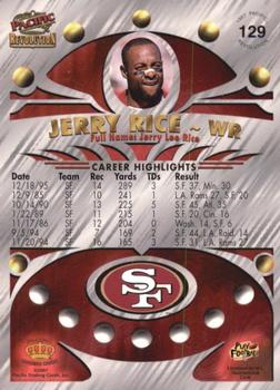 1997 Pacific Revolution #129 Jerry Rice Back
