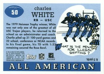 2005 Topps All American - Chrome #50 Charles White Back