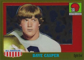 2005 Topps All American - Gold Chrome #10 Dave Casper Front
