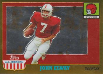 2005 Topps All American - Gold Chrome #56 John Elway Front