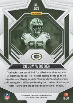 2023 Panini Rookies & Stars #123 Colby Wooden Back