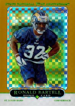 2005 Topps Chrome - Gold Xfractors #248 Ronald Bartell Front