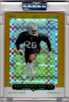 2005 Topps Chrome - Gold Xfractors #261 Stanford Routt Front
