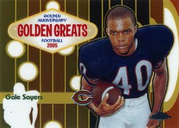 2005 Topps Chrome - Golden Anniversary Golden Greats #GA8 Gale Sayers Front