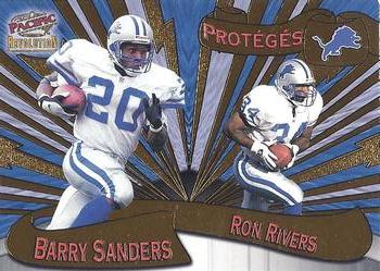 1997 Pacific Revolution - Proteges #7 Barry Sanders / Ron Rivers Front