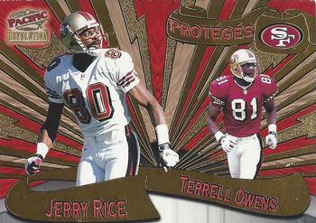 1997 Pacific Revolution - Proteges #16 Jerry Rice / Terrell Owens Front