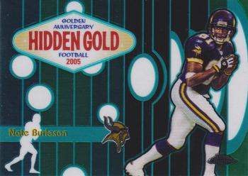 2005 Topps Chrome - Golden Anniversary Hidden Gold #HG1 Nate Burleson  Front