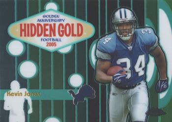 2005 Topps Chrome - Golden Anniversary Hidden Gold #HG4 Kevin Jones  Front