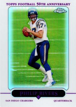 2005 Topps Chrome - Refractors #35 Philip Rivers Front