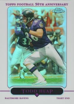 2005 Topps Chrome - Refractors #78 Todd Heap Front