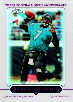 2005 Topps Chrome - Refractors #91 Byron Leftwich Front