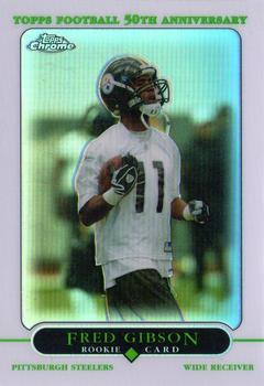 2005 Topps Chrome - Refractors #240 Fred Gibson Front