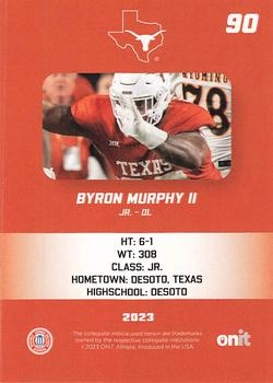 2023 ONIT Athlete Texas Longhorns #NNO Byron Murphy II Back