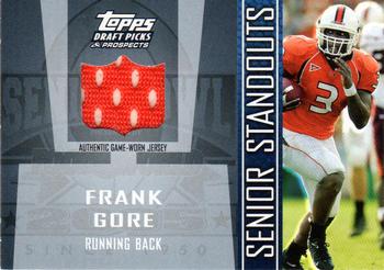 2005 Topps Draft Picks & Prospects - Senior Standout Jersey #SS-FGO Frank Gore Front