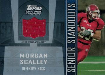 2005 Topps Draft Picks & Prospects - Senior Standout Jersey #SS-MSC Morgan Scalley Front