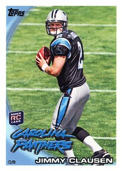 2010 Topps - Rookies (Retail) #221 Jimmy Clausen Front