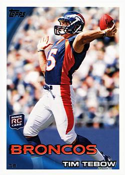 2010 Topps - Rookies (Target) #440 Tim Tebow Front
