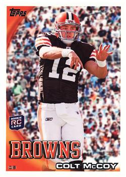 2010 Topps - Rookies (Target) #194 Colt McCoy Front