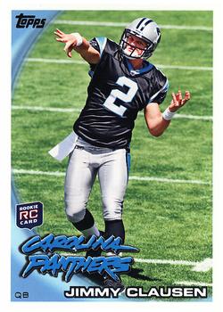 2010 Topps - Rookies (Target) #221 Jimmy Clausen Front