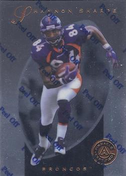 1997 Pinnacle Certified #33 Shannon Sharpe Front