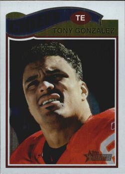 2005 Topps Heritage - Foil #THC53 Tony Gonzalez Front