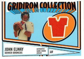 2005 Topps Heritage - Gridiron Collection Relics #GCR-JE John Elway Front