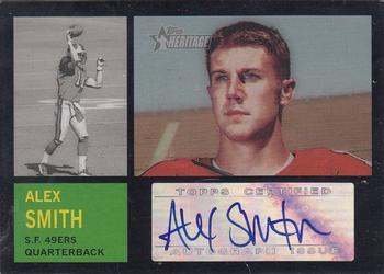 2005 Topps Heritage - Real One Autographs #ROA-AS Alex Smith Front
