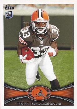 2012 Topps - Rookies #380 Trent Richardson Front