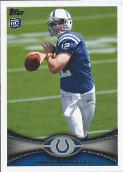 2012 Topps - Rookies #140 Andrew Luck Front