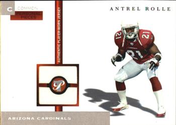2005 Topps Pristine - Personal Pieces Common #PPC-AR Antrel Rolle Front