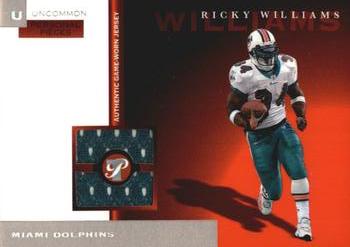 2005 Topps Pristine - Personal Pieces Uncommon #PPU-RW Ricky Williams Front