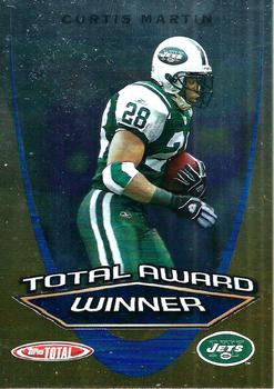 2005 Topps Total - Award Winners #AW1 Curtis Martin Front