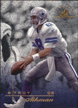 1997 Pinnacle Inscriptions #8 Troy Aikman Front