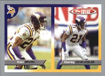 2005 Topps Total - Silver #17 Ken Irvin / Corey Chavous Front