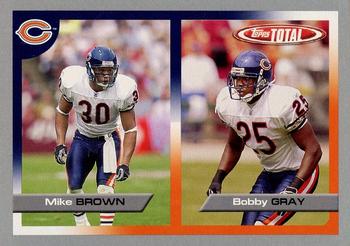 2005 Topps Total - Silver #30 Mike Brown / Bobby Gray Front