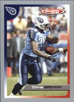 2005 Topps Total - Silver #36 Chris Brown Front