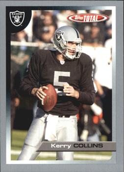 2005 Topps Total - Silver #45 Kerry Collins Front