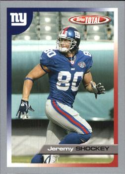 2005 Topps Total - Silver #67 Jeremy Shockey Front