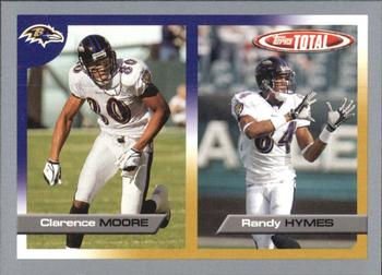 2005 Topps Total - Silver #83 Clarence Moore / Randy Hymes Front