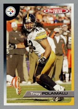 2005 Topps Total - Silver #104 Troy Polamalu Front
